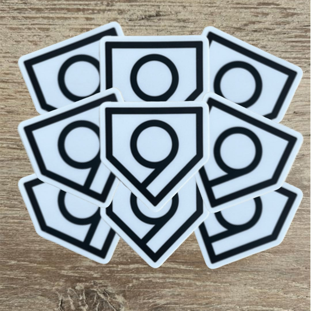 9 Helmet Stickers